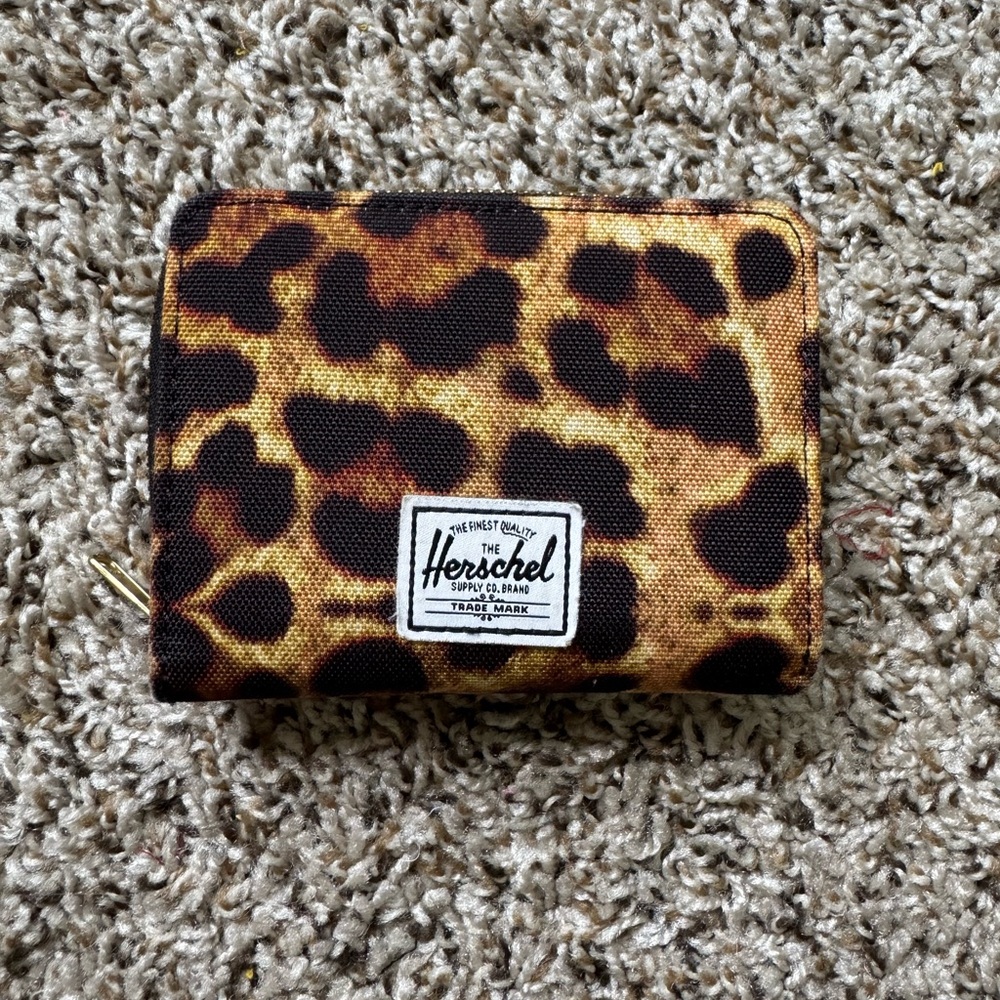 Herschel Cheetah Print Wallet